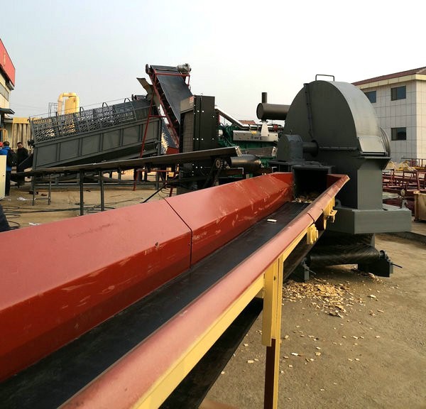 High performance press Disc Wood Chip Machine